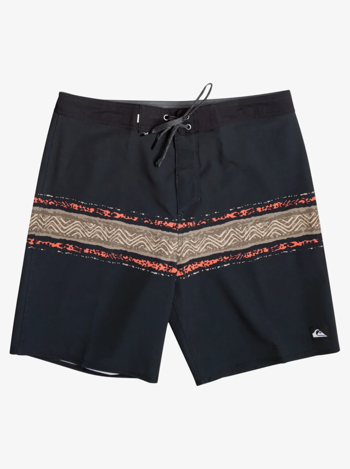 Quiksilver Surfsilk Mesa Stripe 19" Boardshorts Black Cheap