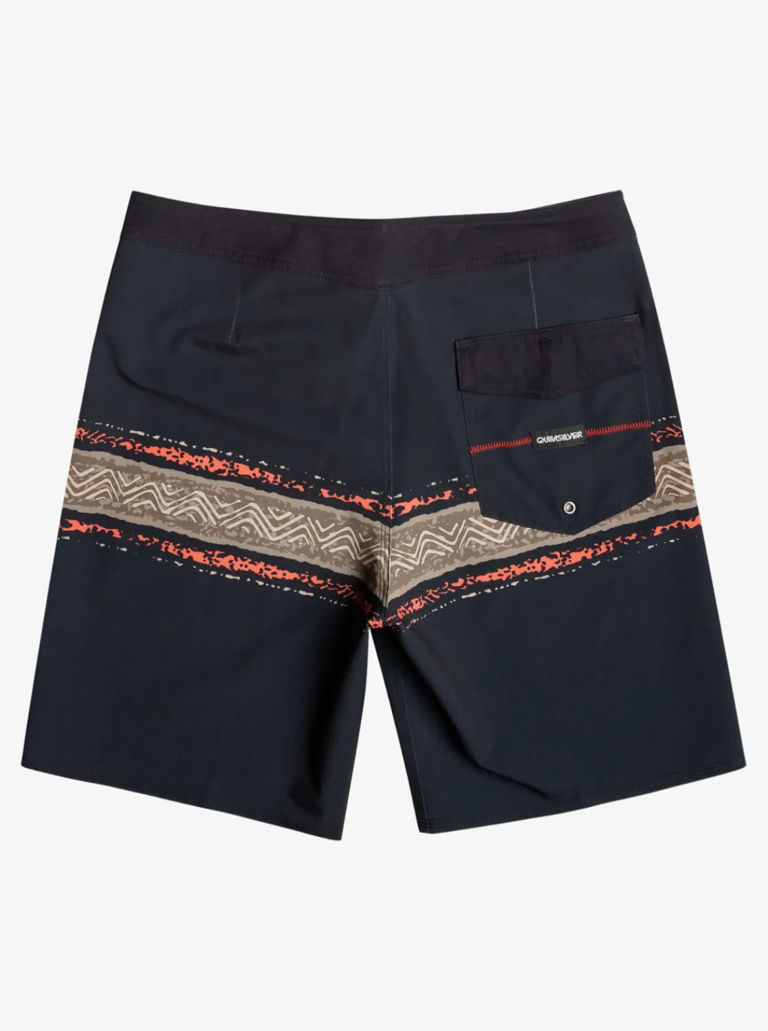 Quiksilver Surfsilk Mesa Stripe 19" Boardshorts Black Cheap