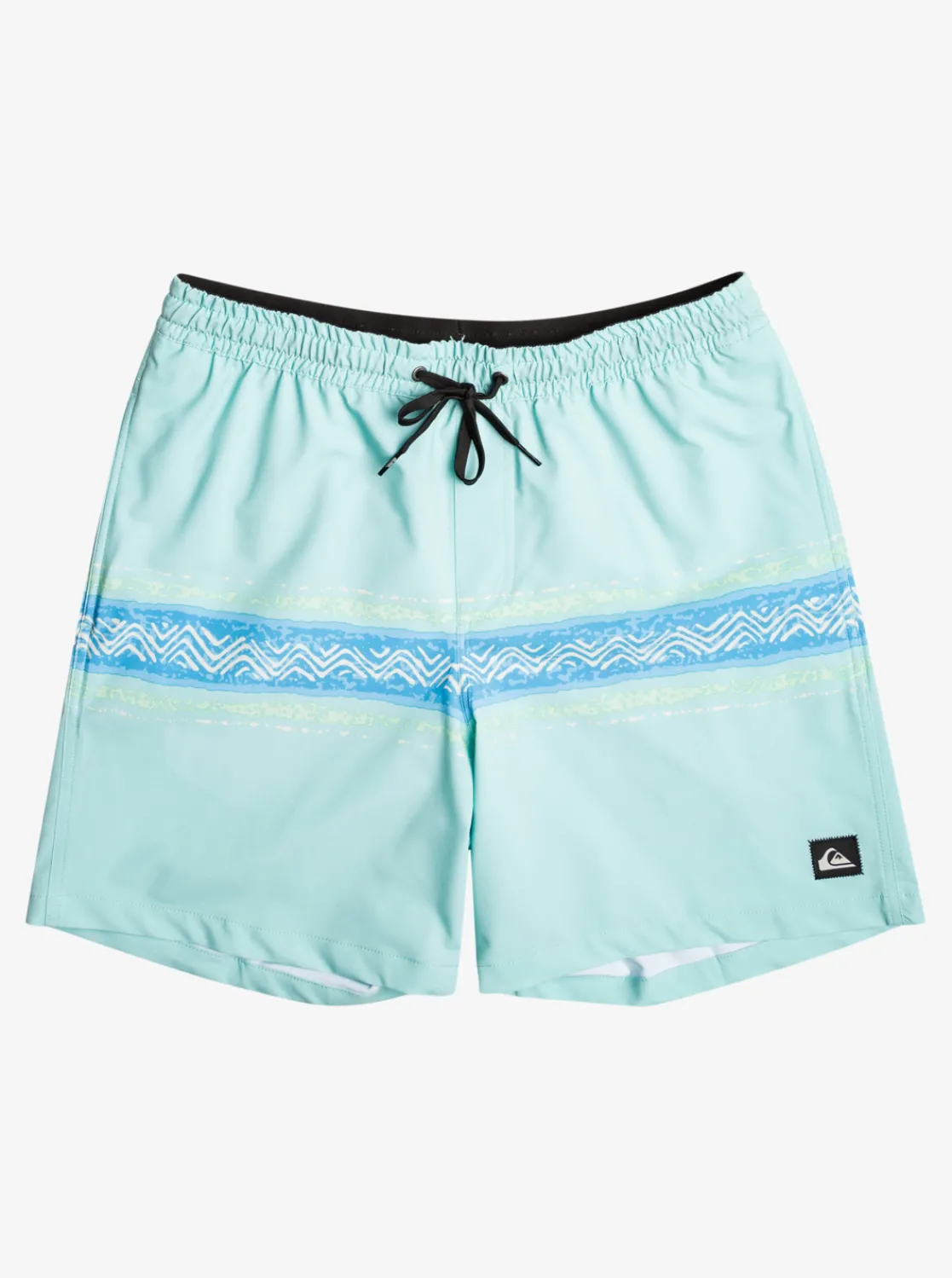 Quiksilver Surfsilk Mesa Stripe 17" Volleys Pastel Turquoise Best