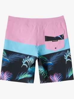 Quiksilver Surfsilk Panel 20" Boardshorts Moonlite Mauve Hot