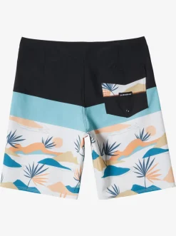 Quiksilver Surfsilk Panel 20" Boardshorts Iron Gate Hot