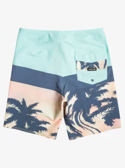 Quiksilver Surfsilk Panel 20" Boardshorts Pastel Turquoise Best