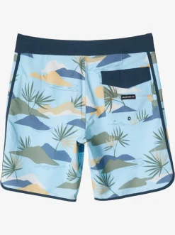 Quiksilver Surfsilk Scallop 19" Boardshorts Sky Blue Cheap