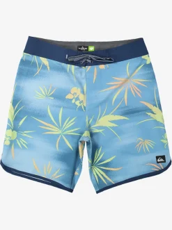 Quiksilver Surfsilk Scallop 19" Boardshorts Azure Blue Discount