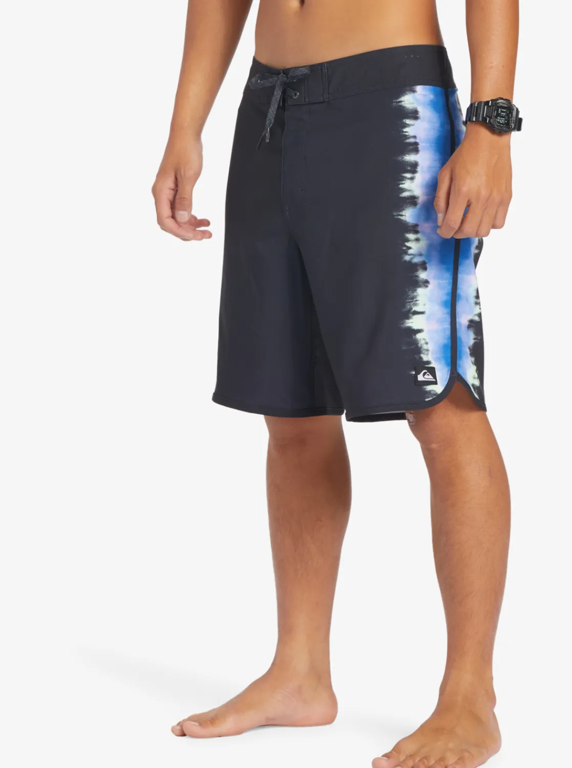 Quiksilver Surfsilk Scallop 19" Boardshorts Black Cheap