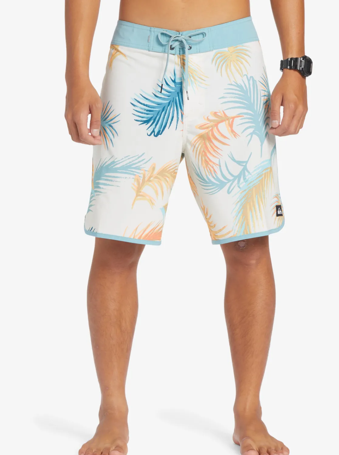 Quiksilver Surfsilk Scallop 19" Boardshorts Birch Best
