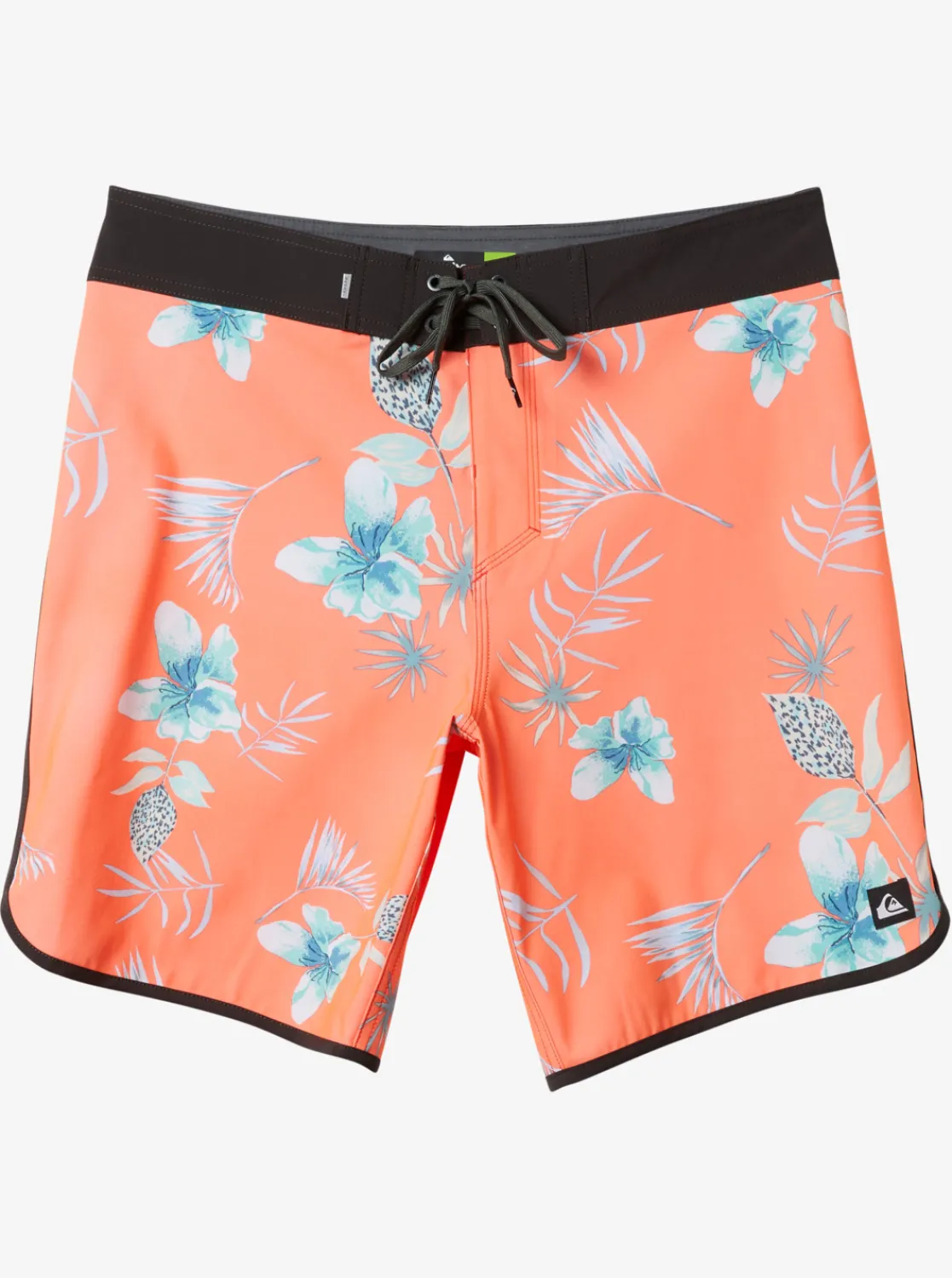 Quiksilver Surfsilk Scallop 19" Boardshorts Fiery Coral Fashion