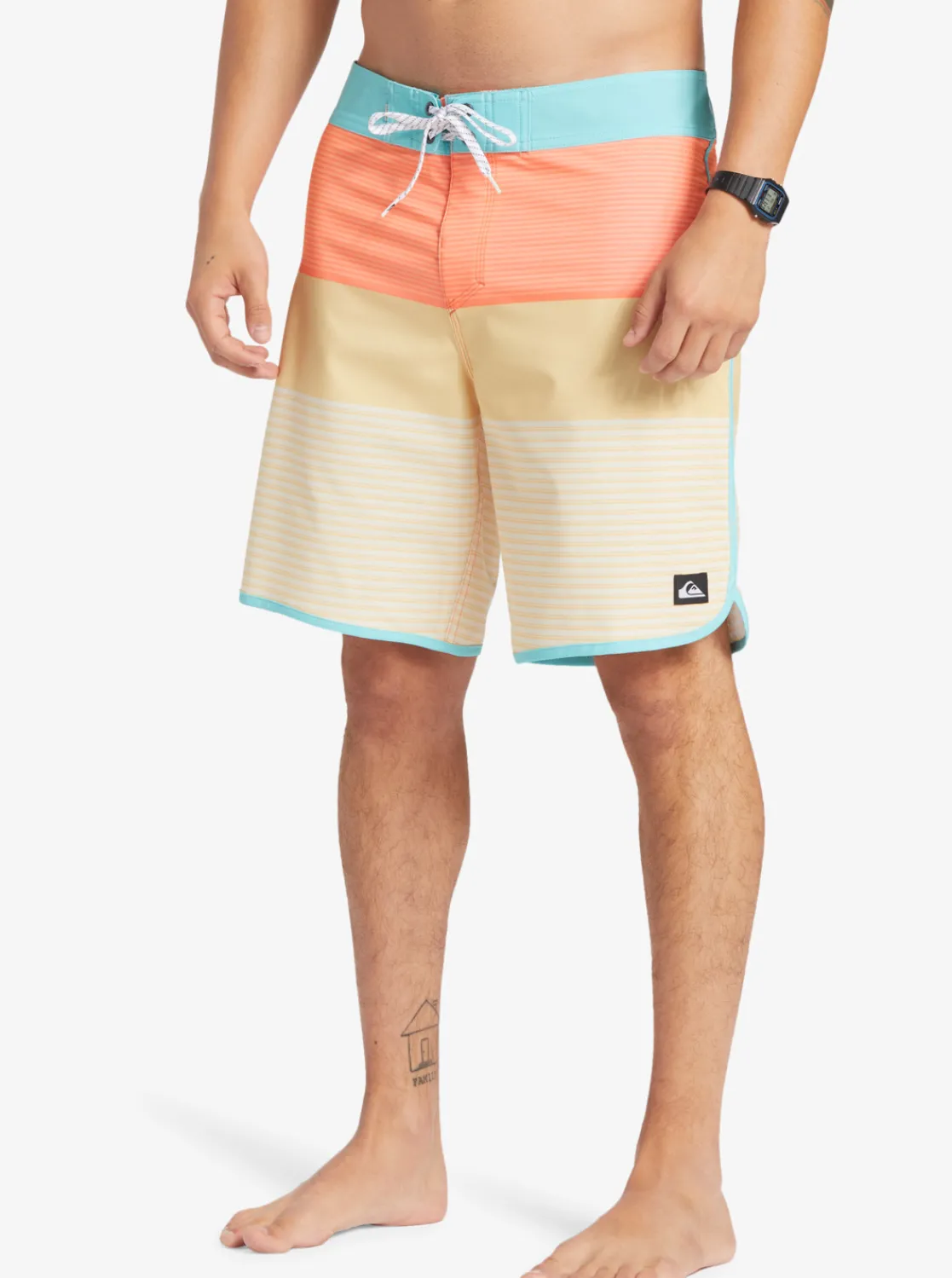 Quiksilver Surfsilk Tijuana 19" Boardshorts Birch Flash Sale