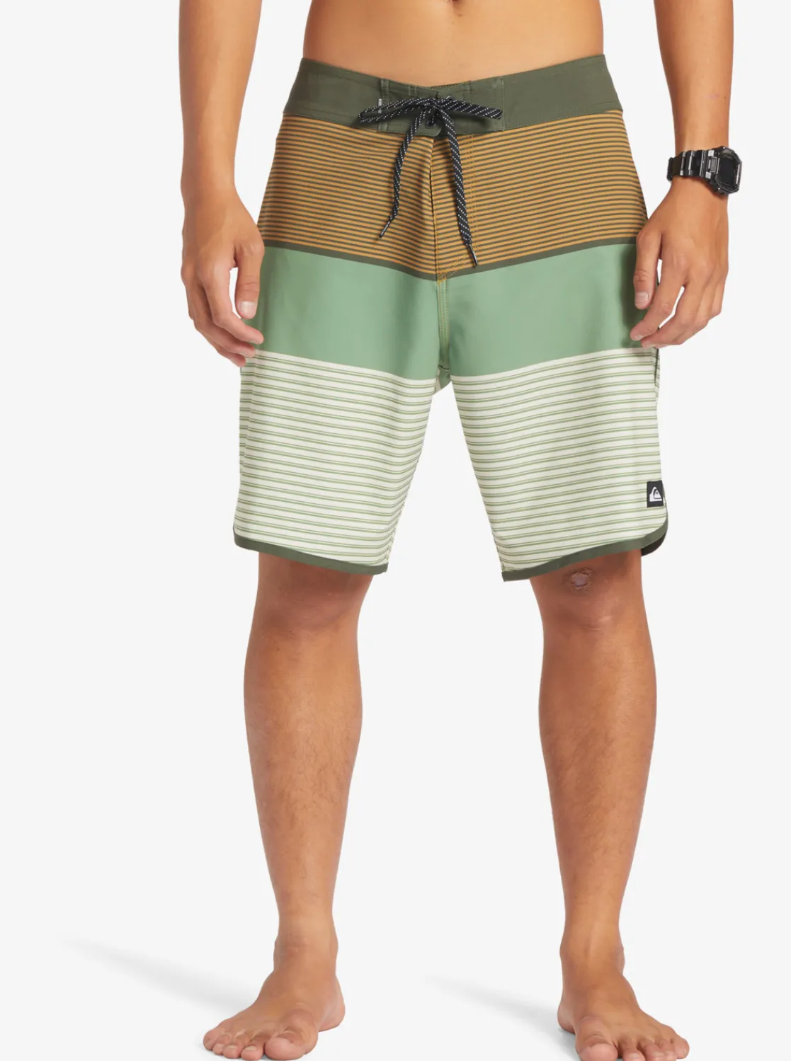 Quiksilver Surfsilk Tijuana 19" Boardshorts Dill Cheap