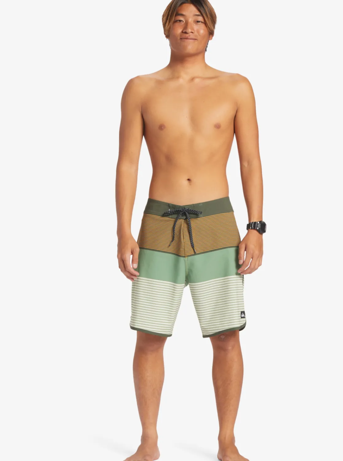 Quiksilver Surfsilk Tijuana 19" Boardshorts Dill Cheap