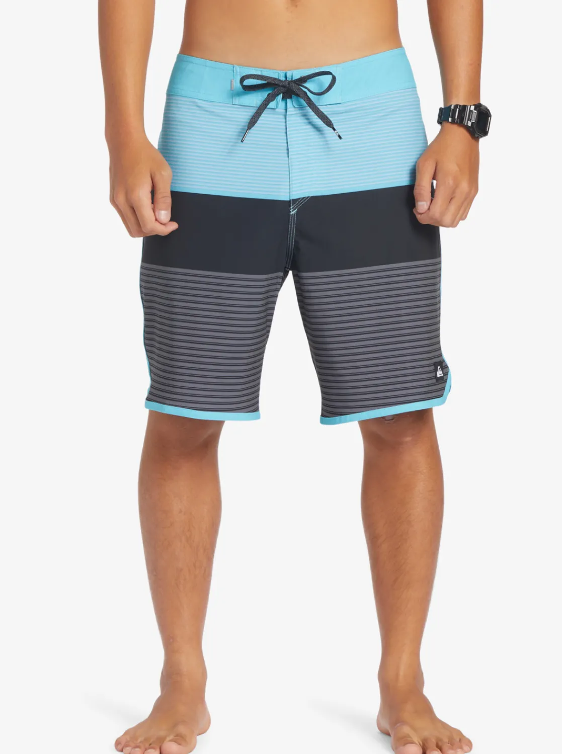 Quiksilver Surfsilk Tijuana 19" Boardshorts River Blue Sale