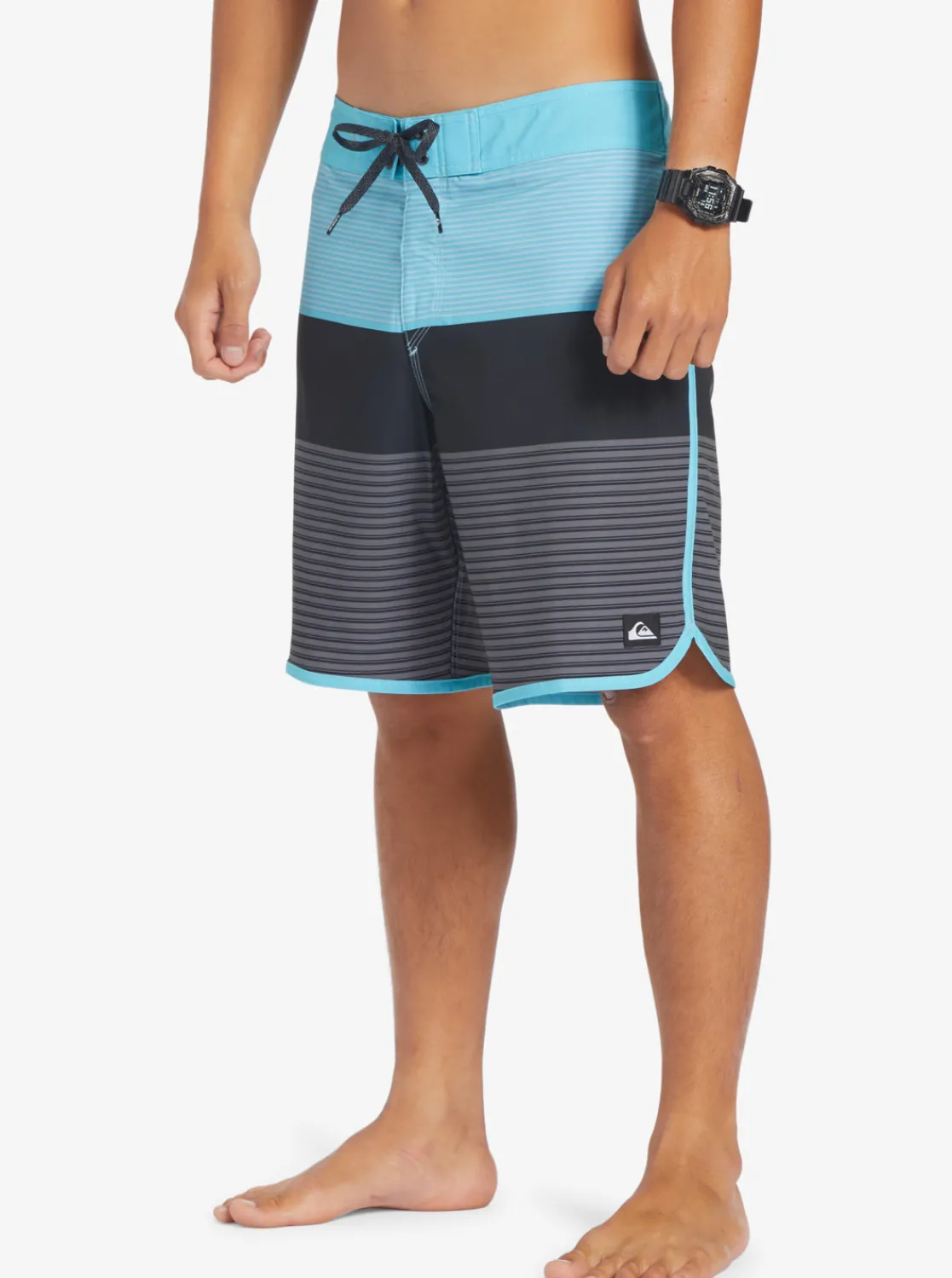 Quiksilver Surfsilk Tijuana 19" Boardshorts River Blue Sale