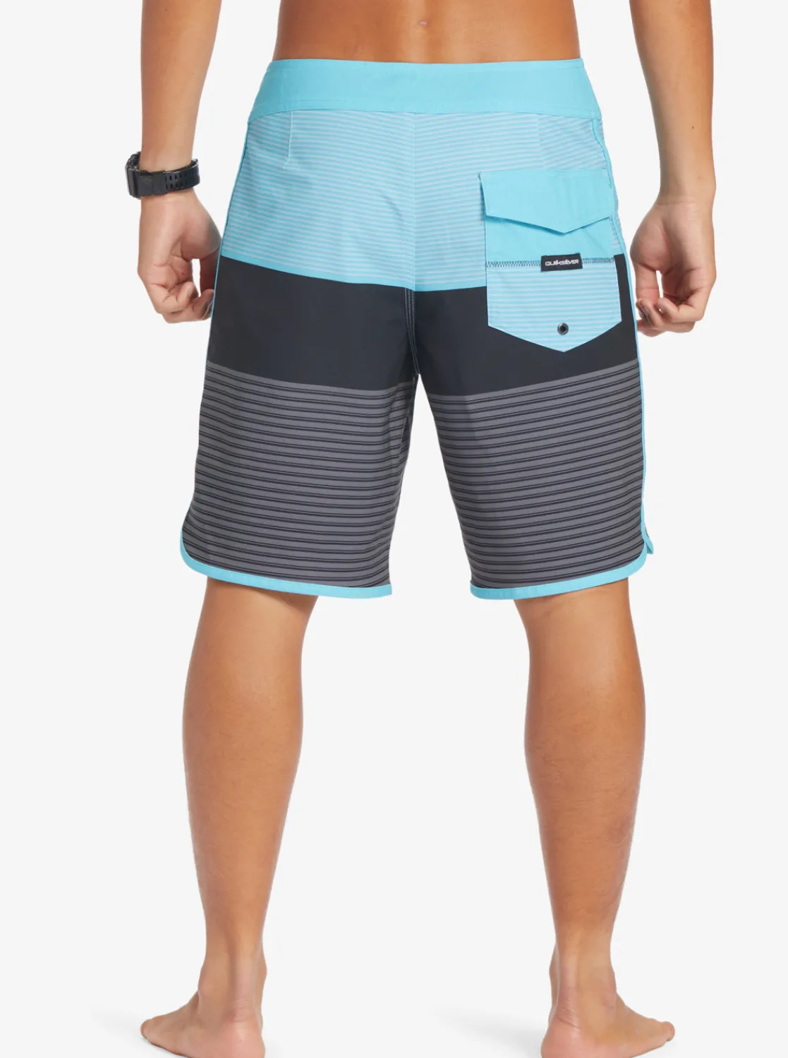Quiksilver Surfsilk Tijuana 19" Boardshorts River Blue Sale