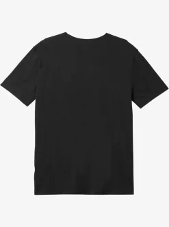 Quiksilver Swell Vision Stripe Pocket T-Shirt Tarmac Outlet