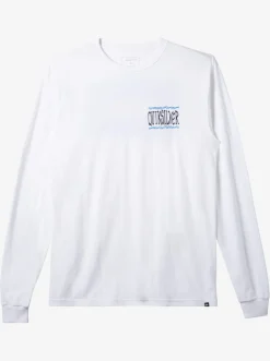 Quiksilver Taking Roots Long Sleeve T-Shirt White Store