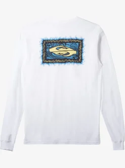Quiksilver Taking Roots Long Sleeve T-Shirt White Store