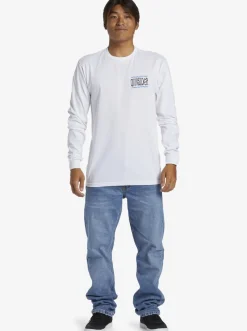Quiksilver Taking Roots Long Sleeve T-Shirt White Store