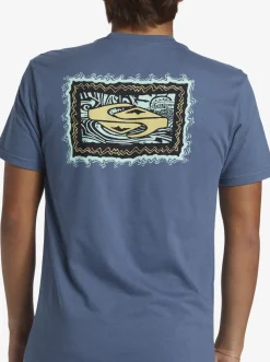 Quiksilver Taking Roots T-Shirt Bering Sea Best