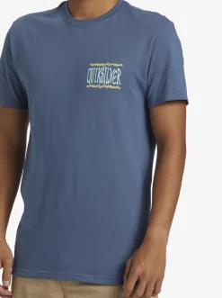 Quiksilver Taking Roots T-Shirt Bering Sea Best