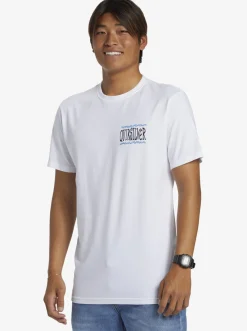 Quiksilver Taking Roots T-Shirt White Outlet