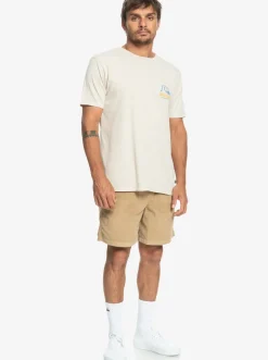 Quiksilver Taxer Cord Shorts Plage Store