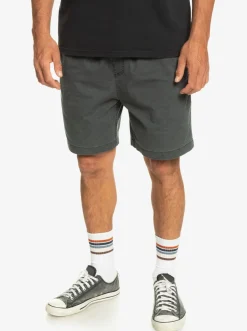 Quiksilver Taxer Elastic Waist Shorts Black Online