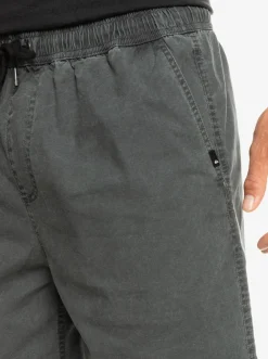 Quiksilver Taxer Elastic Waist Shorts Black Online