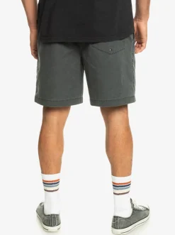 Quiksilver Taxer Elastic Waist Shorts Black Online
