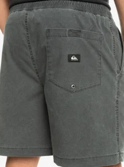 Quiksilver Taxer Elastic Waist Shorts Black Online