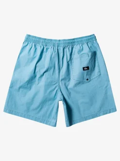 Quiksilver Taxer Elastic Waist Shorts Cameo Blue Fashion