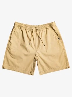 Quiksilver Taxer Elastic Waist Shorts Plage Clearance