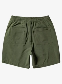 Quiksilver Taxer Heather 18" Amphibian Boardshorts Four Leaf Clover Hot