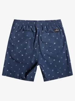 Quiksilver Taxer Print 18" Amphibian Boardshorts Naval Accademy Best Sale