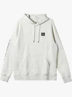 Quiksilver The Original Hoodie White Marble Heather Shop