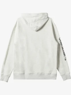 Quiksilver The Original Hoodie White Marble Heather Shop