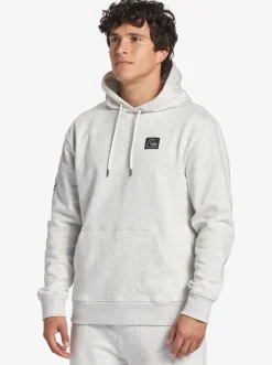 Quiksilver The Original Hoodie White Marble Heather Shop