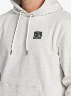 Quiksilver The Original Hoodie White Marble Heather Shop