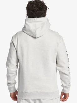 Quiksilver The Original Hoodie White Marble Heather Shop