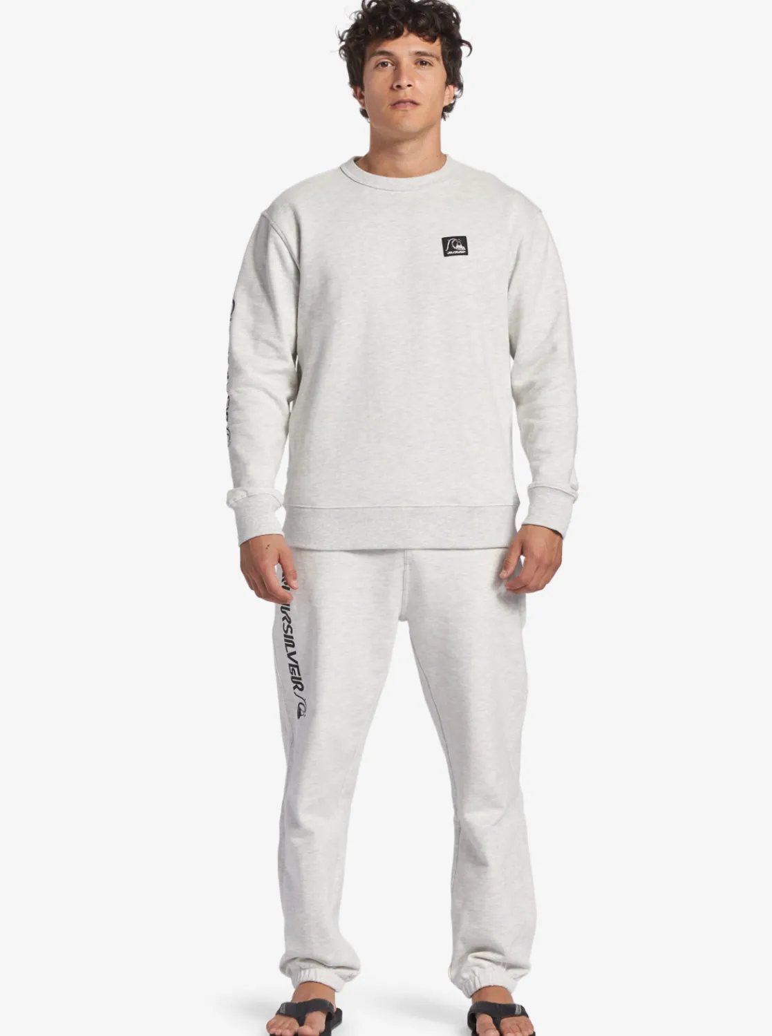 Quiksilver The Original Joggers White Marble Heather Flash Sale