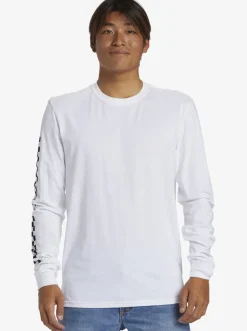 Quiksilver The Original Long Sleeve T-Shirt White Store