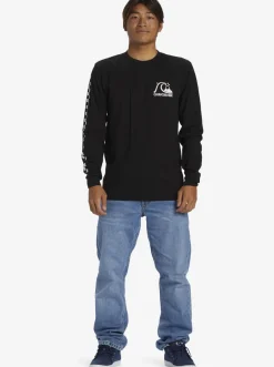 Quiksilver The Original Long Sleeve T-Shirt Black Best