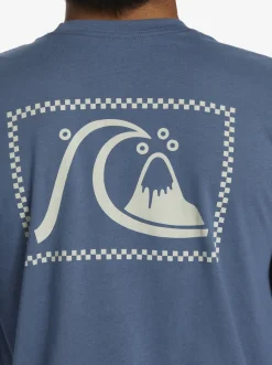 Quiksilver The Original Long Sleeve T-Shirt Bering Sea Flash Sale