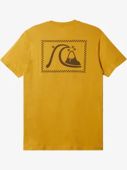 Quiksilver The Original T-Shirt Mustard Cheap
