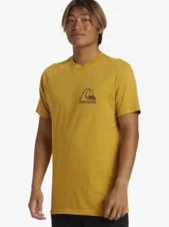 Quiksilver The Original T-Shirt Mustard Cheap