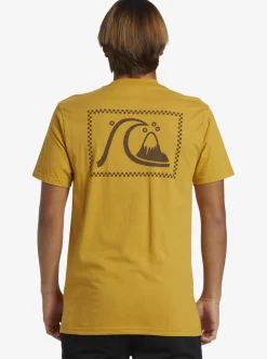 Quiksilver The Original T-Shirt Mustard Cheap