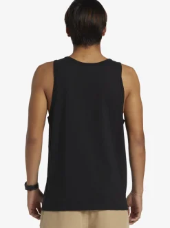 Quiksilver Tijuana Stripe Tank Top Black Discount