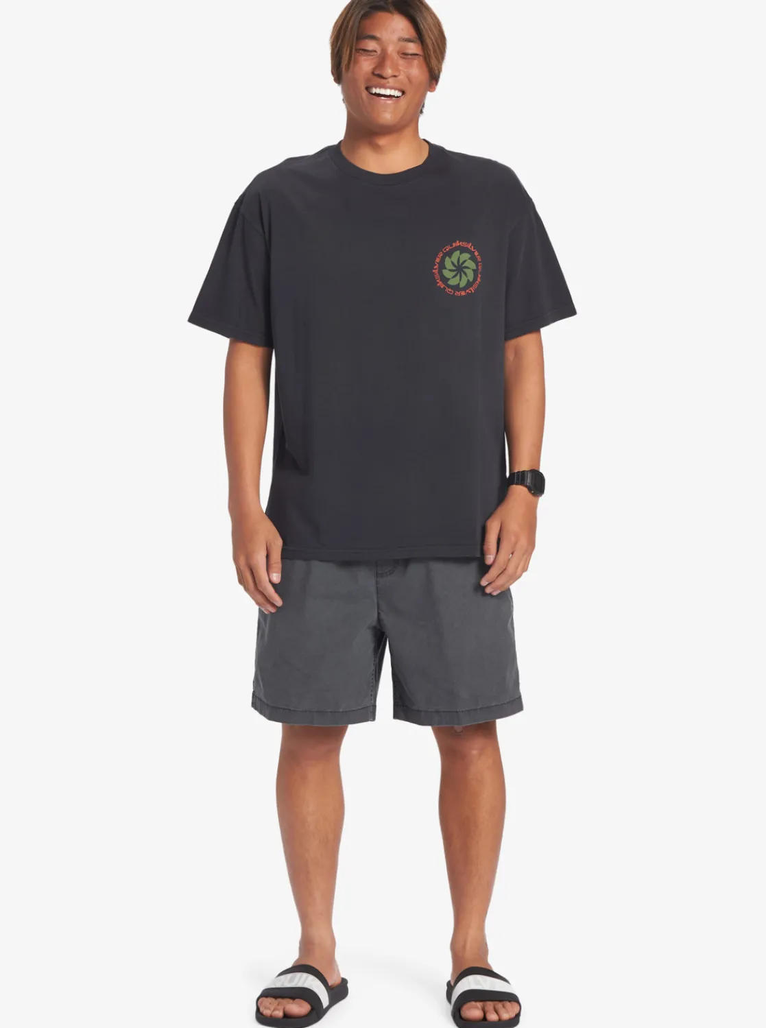 Quiksilver Tipping Sunsets Mnd T-Shirt Tarmac Outlet