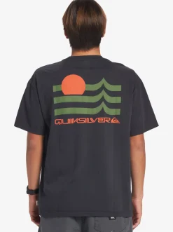 Quiksilver Tipping Sunsets Mnd T-Shirt Tarmac Outlet