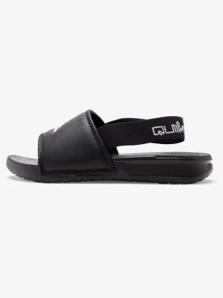 Quiksilver Toddler'S Bright Coast Strapped Sandals Black/White/Black Clearance