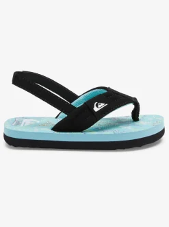 Quiksilver Toddler'S Molokai Layback Sandals Blue/Blue/Green Flash Sale